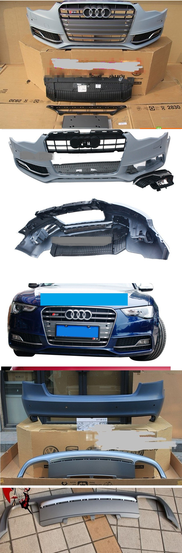 BODY KIT MẪU S5 AUDI A5 COUPE 2014