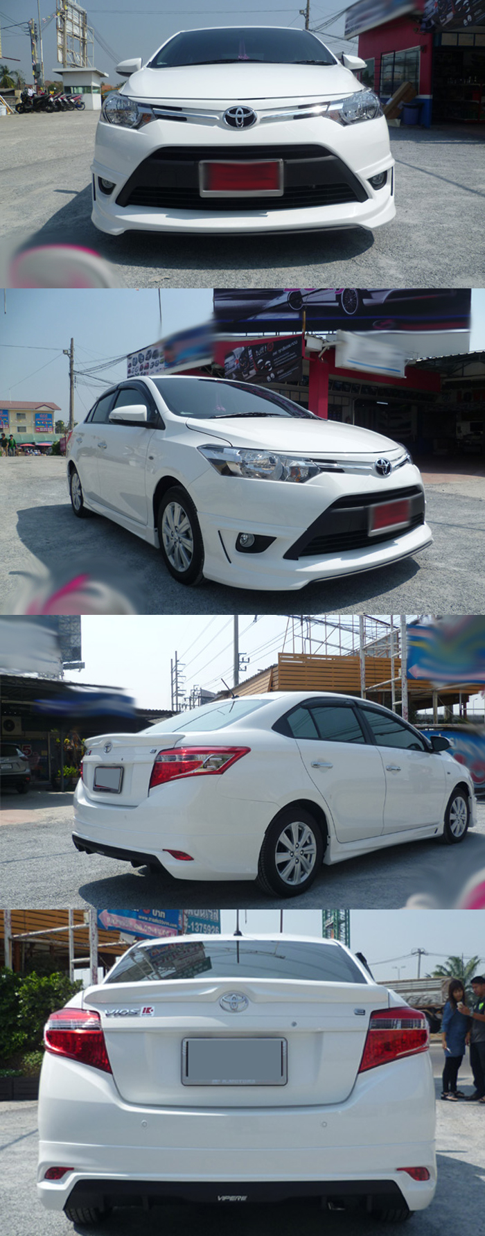 BODY KIT VIOS 2014 - 2016 MẪU VIPER