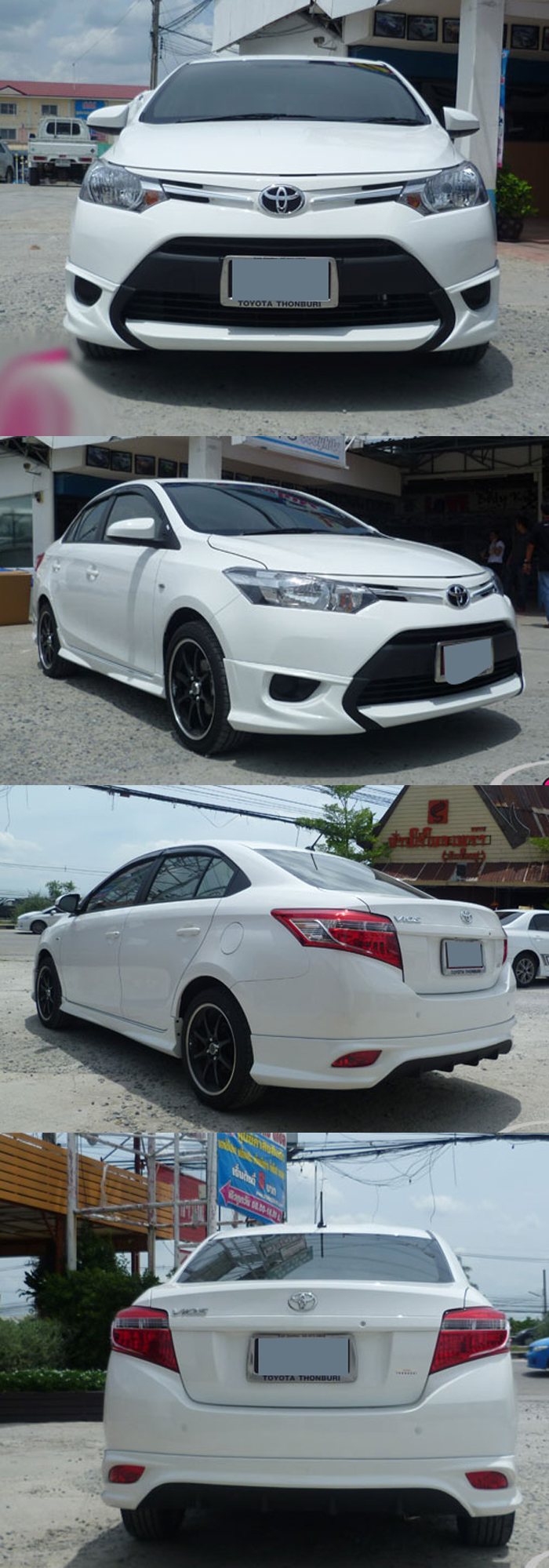 BODY KIT NEW VIOS 2014 - 2016 MẪU VISA