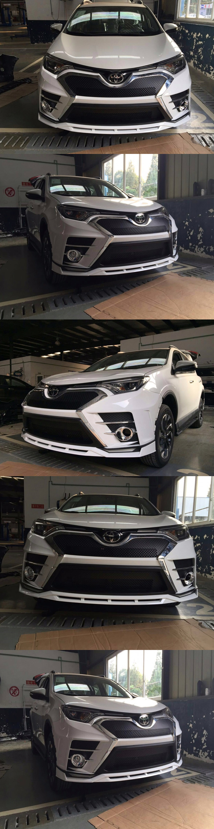 BODY KIT NÂNG CẤP RAV4 2016 MẪU LEXUS