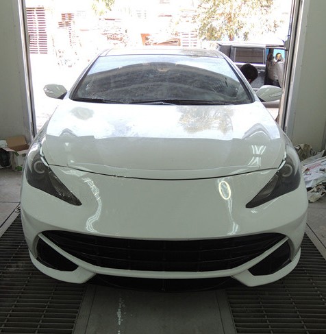 BODY KIT TRƯỚC SONATA Y20 MẪU FERRARI