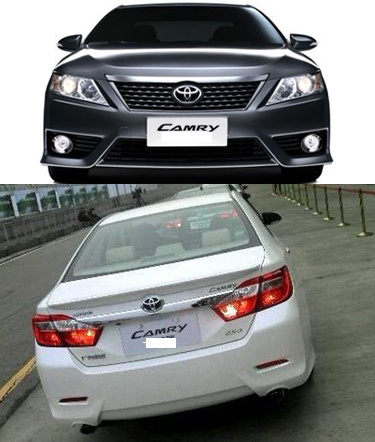 BODY KIT THỂ THAO TRƯỚC VÀ SAU CAMRY 2012