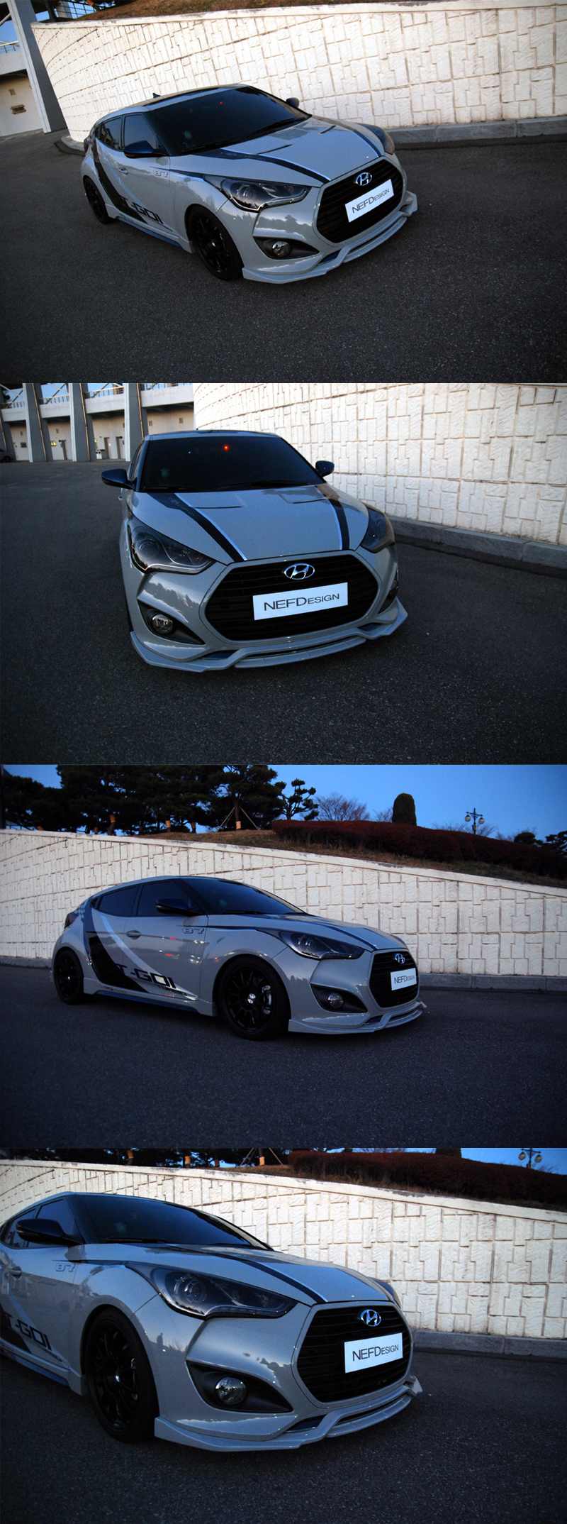 BODY KIT VELOSTER MẪU NEFD