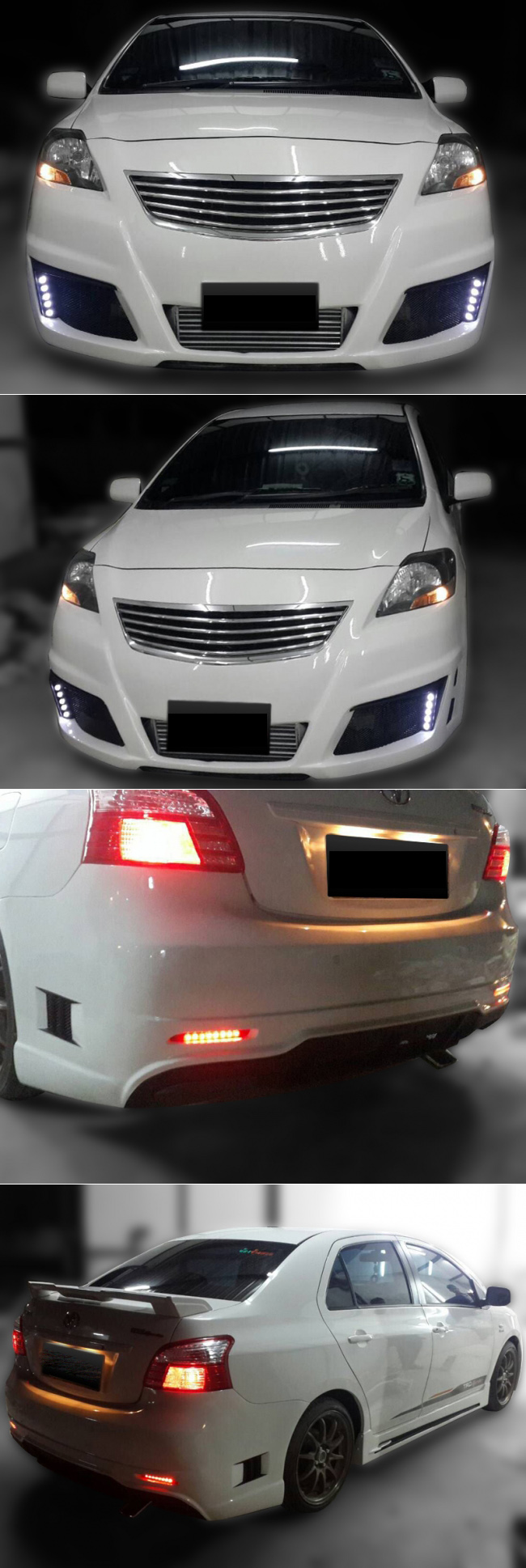 BODY KIT VIOS 2007 MẪU ZERCON