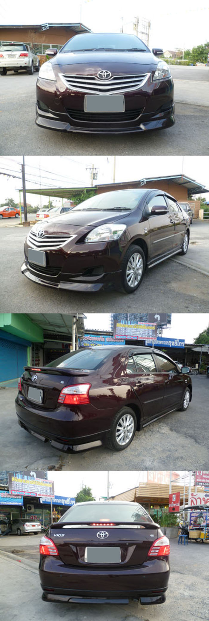 BODY KIT VIOS 2007-2012 MẪU WALD