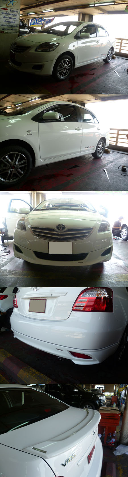 BODY KIT VIOS 2007-2012 MẪU TRD SPORTIVO 2