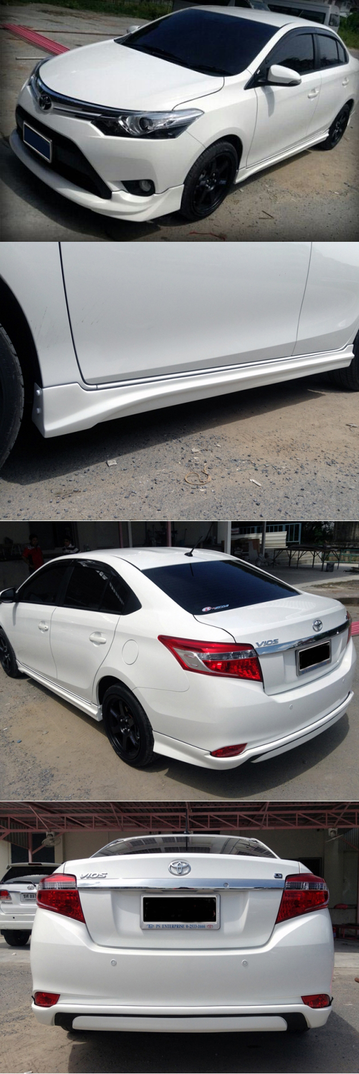 BODY KIT VIOS 2014 - 2016 MẪU CAMRY