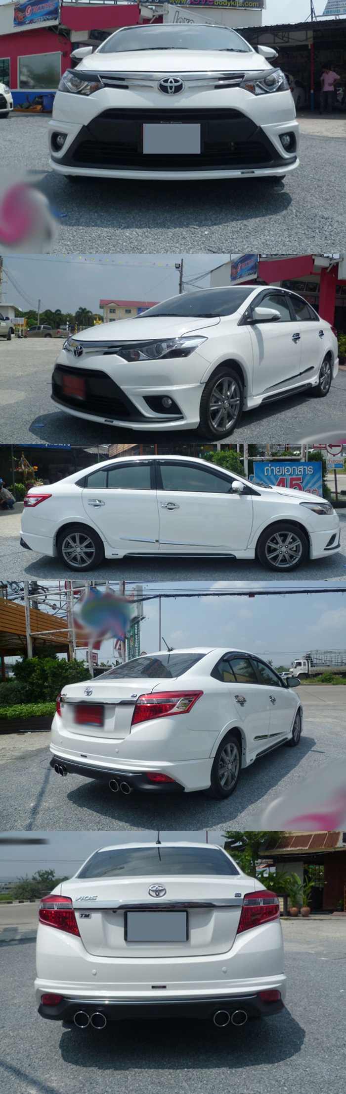 BODY KIT VIOS 2014 - 2016 MẪU JAP