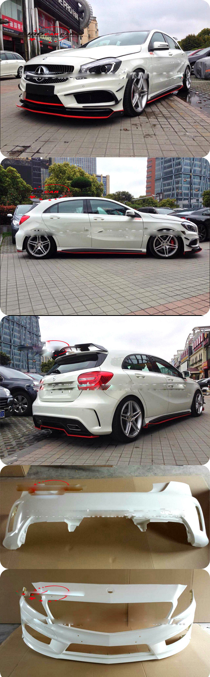 BODY KIT W176 MẪU R