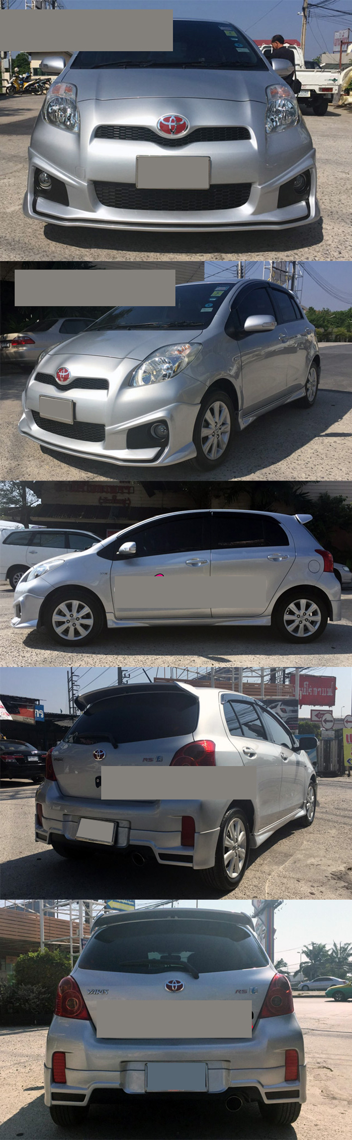 BODY KIT YARIS 2012 MẪU TRD SPORTIVO