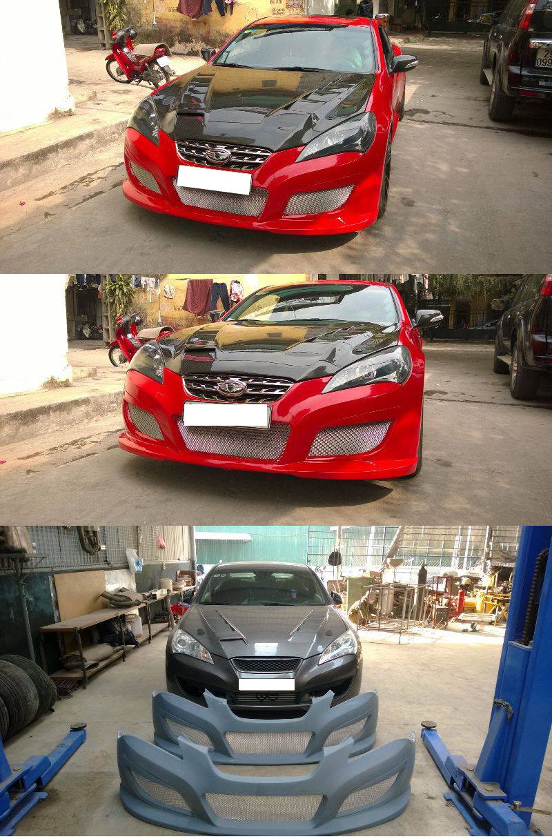 BODY KIT ĐẦU XE GENESIS COUPE MẪU HANA