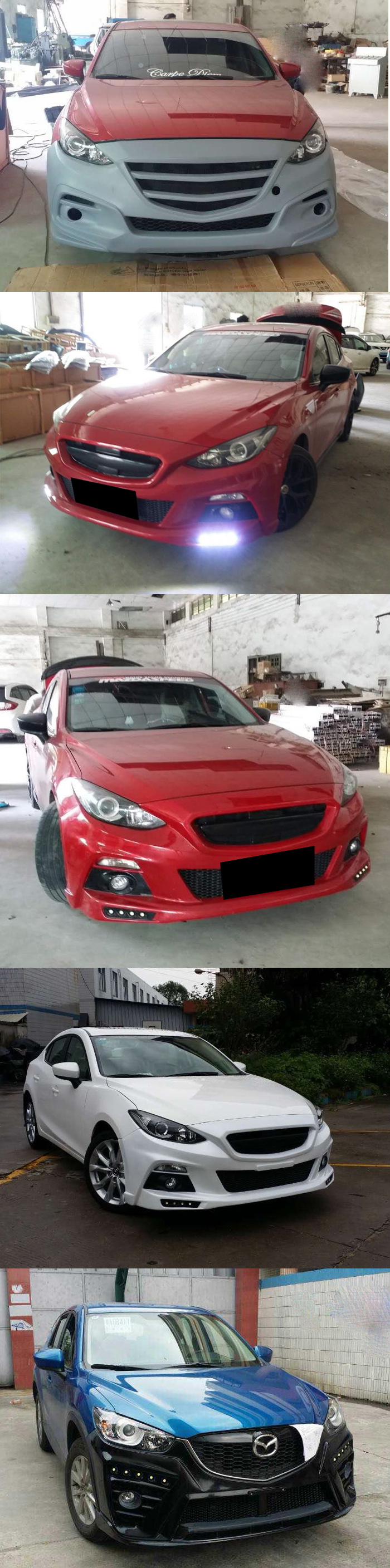 BODY KIT ĐẦU XE MAZDA 3 2015 MẪU AUTOEXE