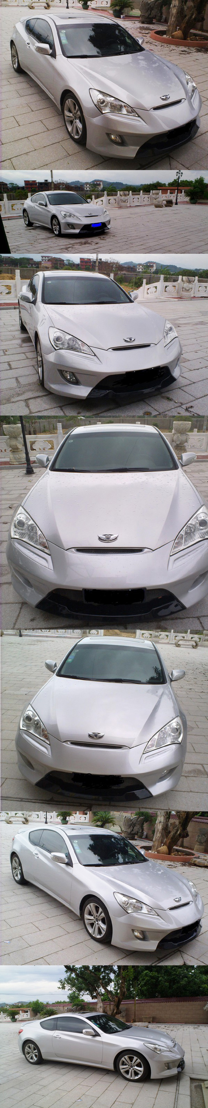 BODY KIT ĐẦU XE MẪU 4 GENESIS COUPE