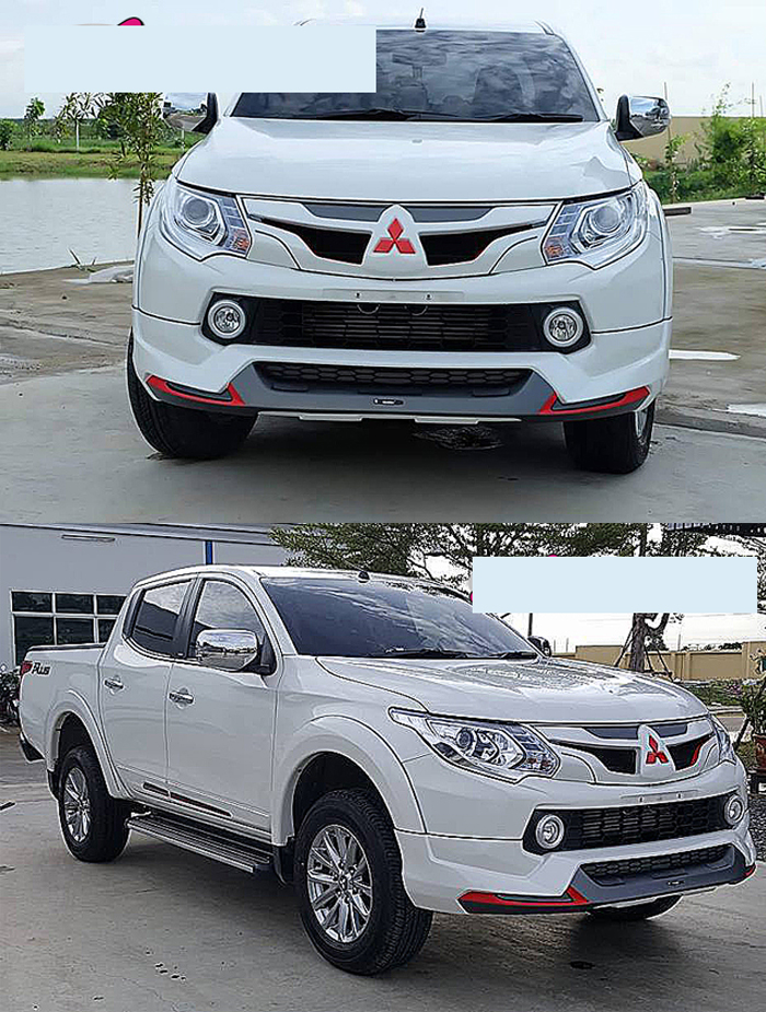 BODY KITS MITSUBISHI TRITON 2016 MẪU AMOTRIZ