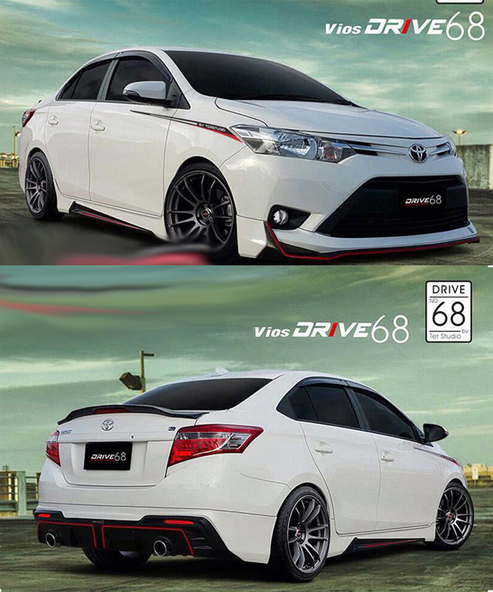 BODY KIT VIOS 2014 2016 MẪU DRIVE 68