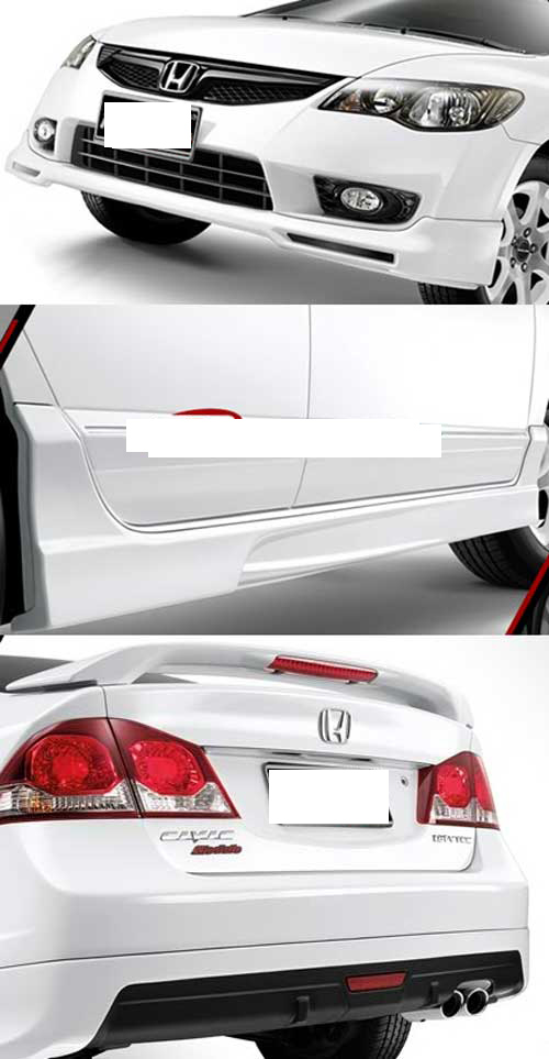 BODY LIP CIVIC 2010 MẪU MODULO