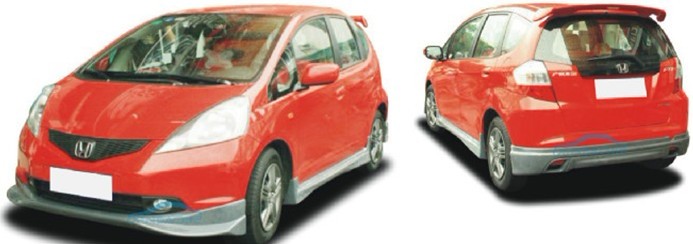 BODY LIP HONDA JAZZ/FIT 2008