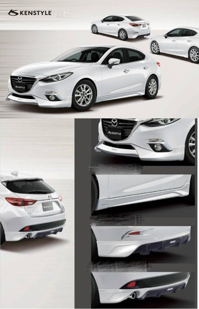 BODY LIP MAZDA 3 2015 5 CỬA MẪU KEN