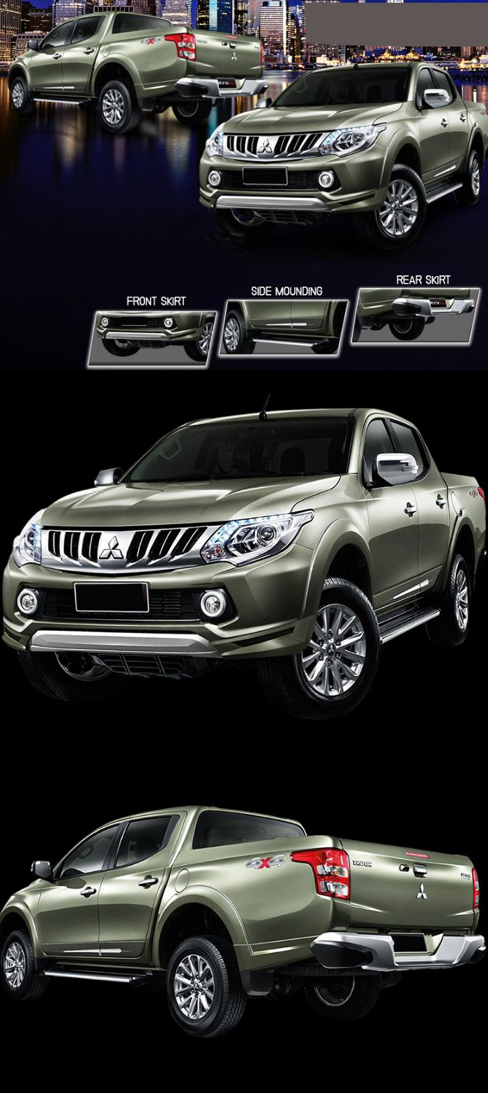 BODY LIP MITSUBISHI TRITON 2016 MẪU STYLE