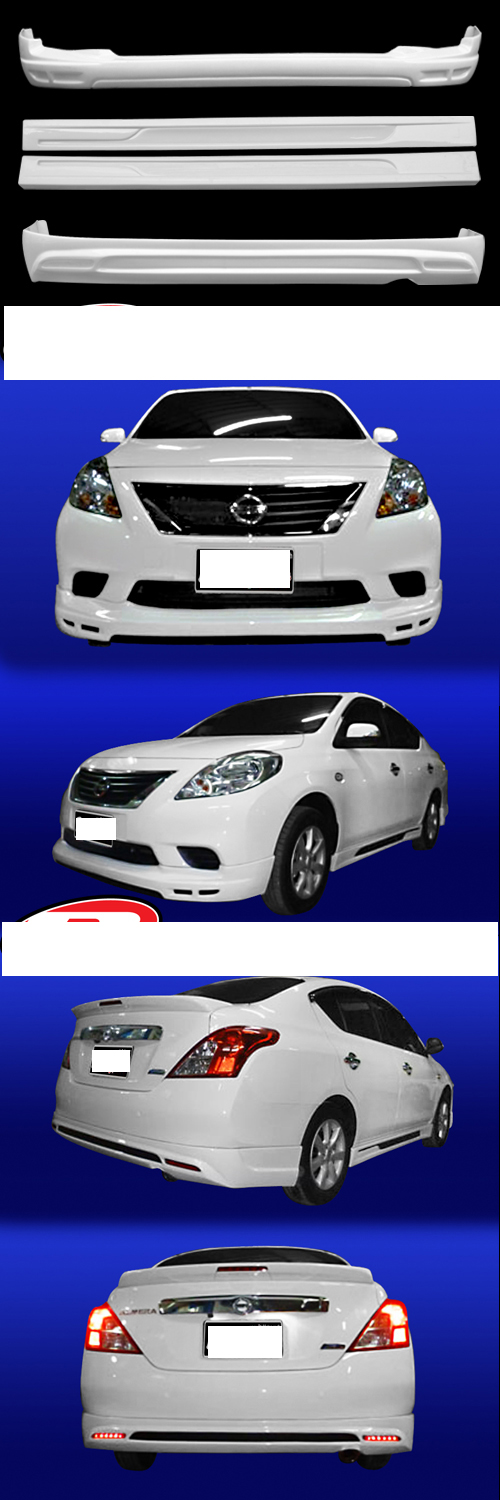 BODY LIP NISSAN SUNNY 2012 MẪU SPORT