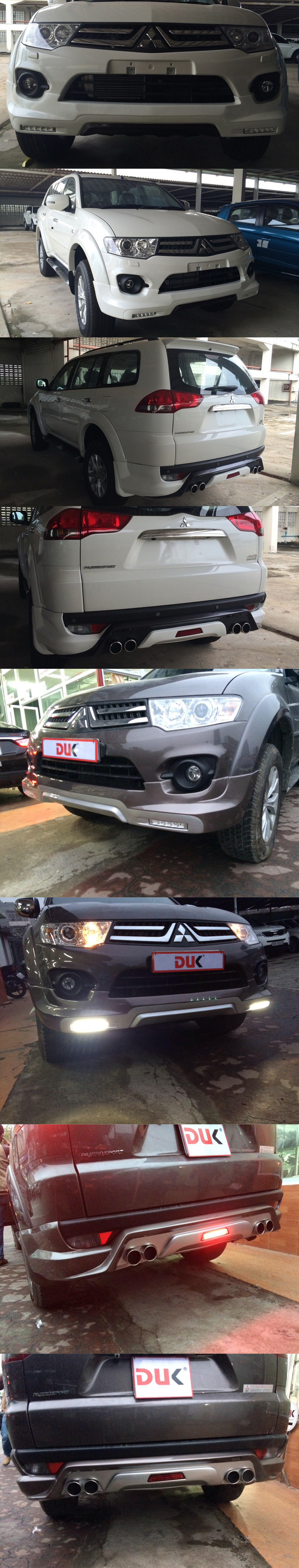 BODY LIP PAJERO SPORT 2013 MẪU AERO SPORT