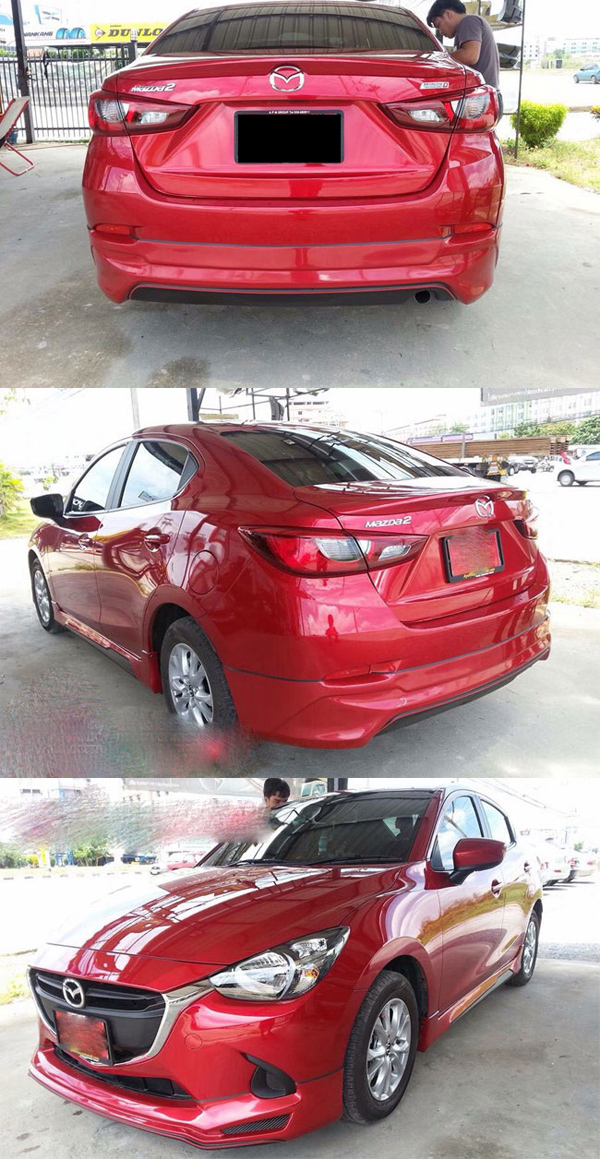 BODY LIP MAZDA 2 2015 SEDAN MẪU MINOS