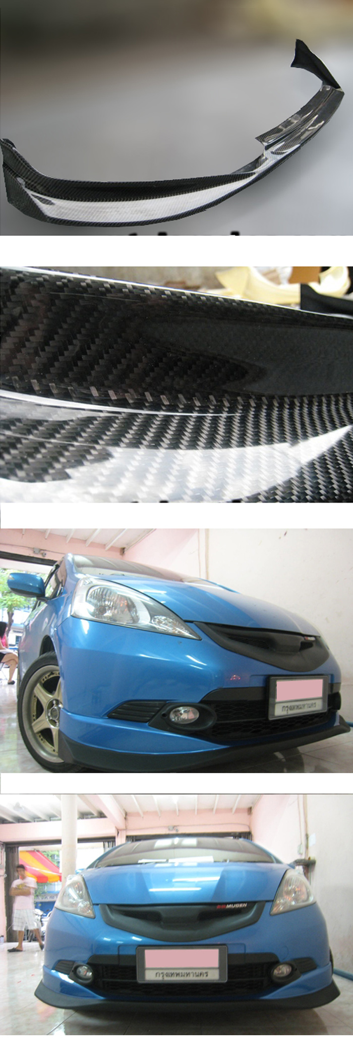 BODY LIP TRƯỚC HONDA FIT 2011