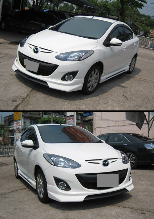 BODY LIP ĐẦU XE MAZDA 2 MẪU NTS1 V2