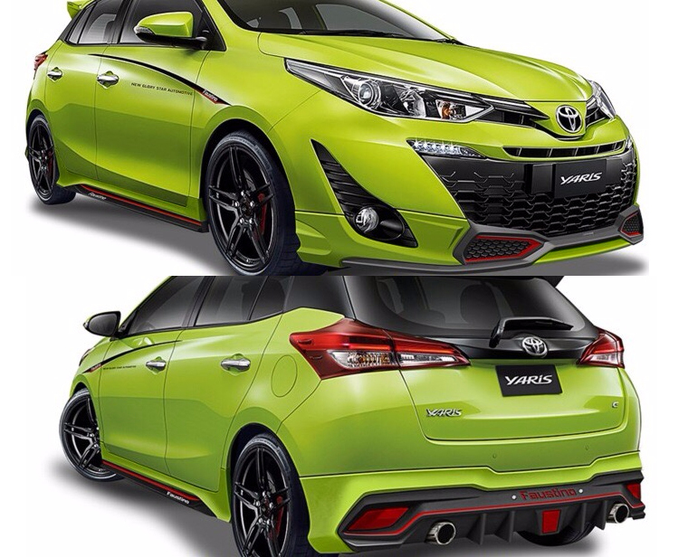 BODY LIP TOYOTA YARIS 2019 MẪU TRD