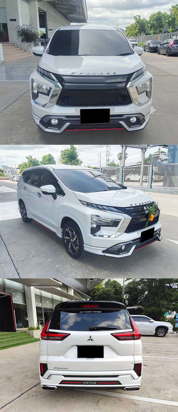 BODY LIP MITSUBISHI XPANDER 2022 MẪU VICTOR