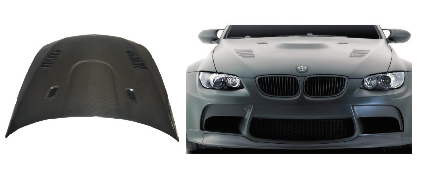 NẮP CAPO CARBON MẪU A BMW E92 