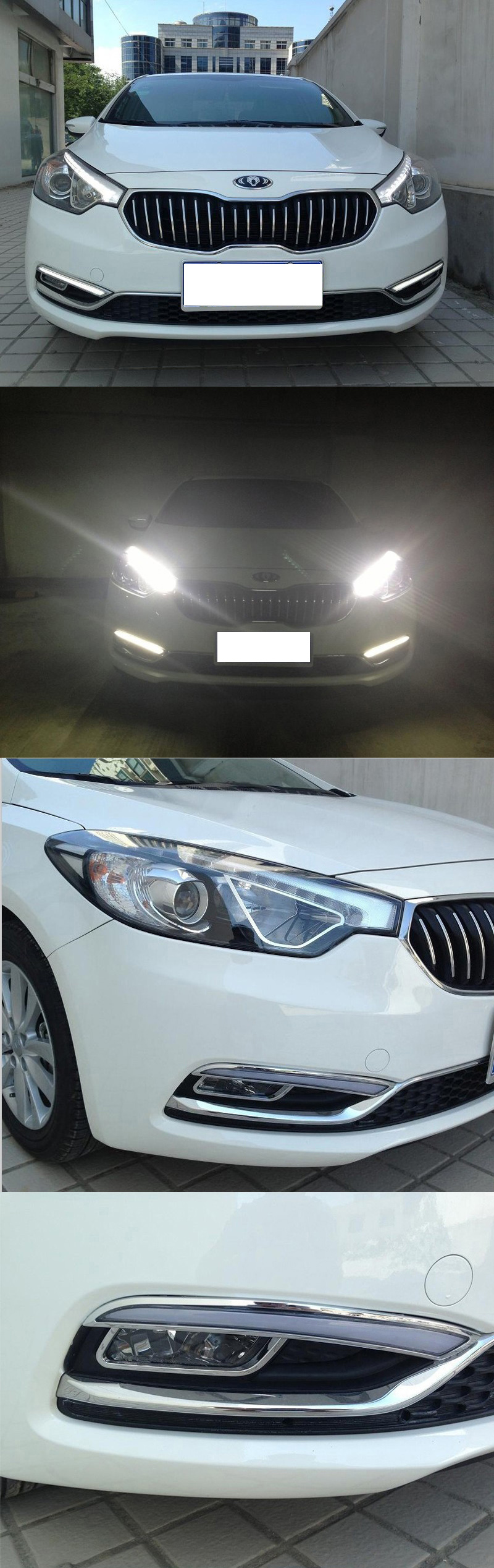 BỘ LED GẦM DRL KHỐI MỜ KIA K3