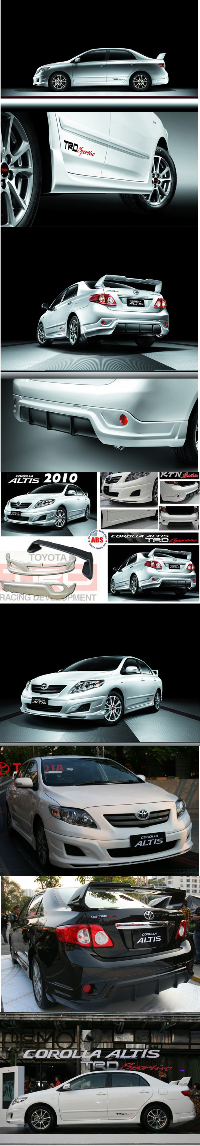 BODY LIP ALTIS 2008 MẪU SPORTIVO