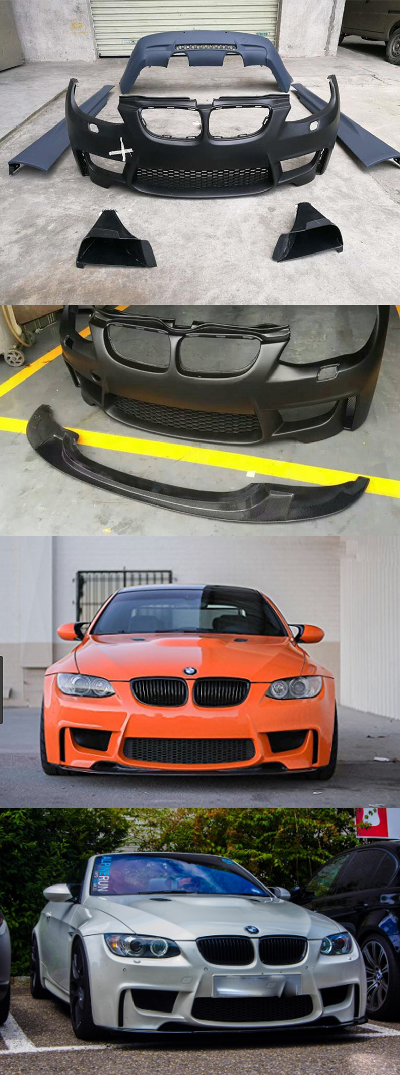 BODY KIT BMW E93 2008 MẪU 1M