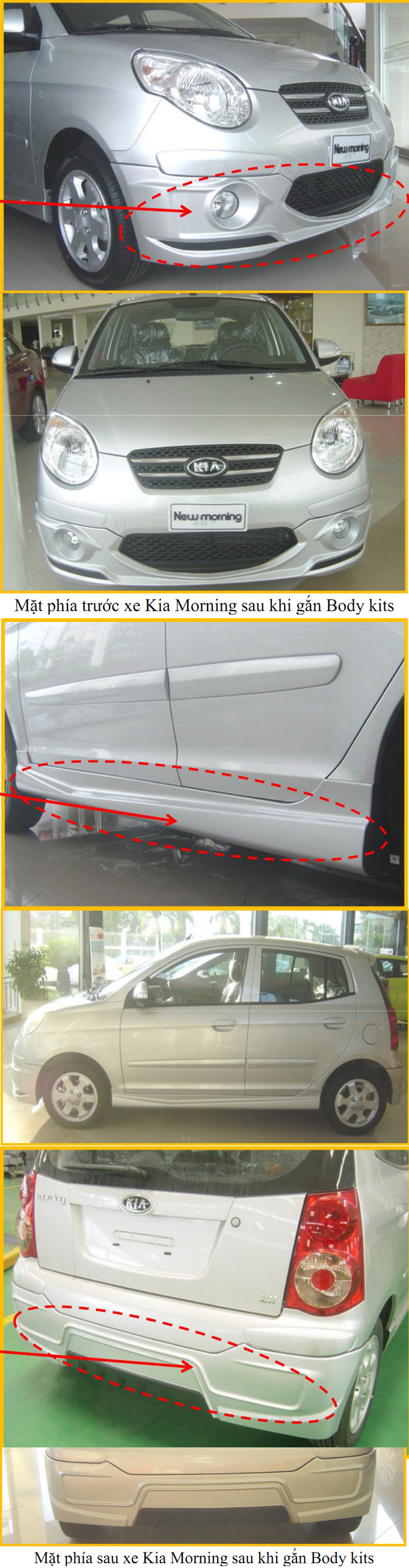 BODY KIT MORNING 07 - 09