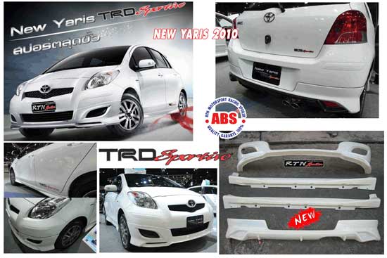 BODY KIT MẪU SPORTIVO YARIS 2010