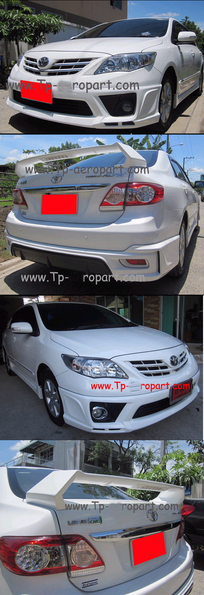 BODY LIP TOYOTA ALTIS 2011 MẪU TP