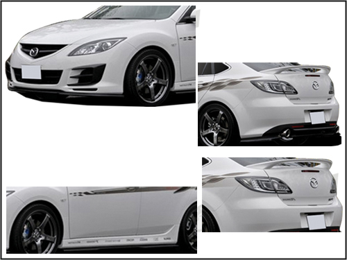 BODY KIT MẪU 309 LA MAZDA 6 08 2009