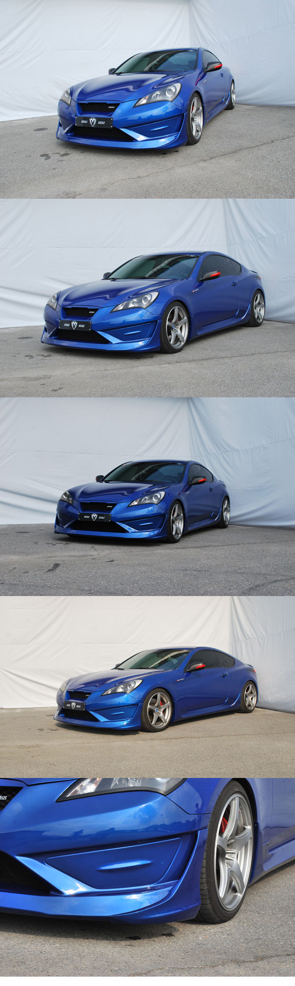 BODY KIT TRƯỚC MẪU MS1 GENESIS COUPE