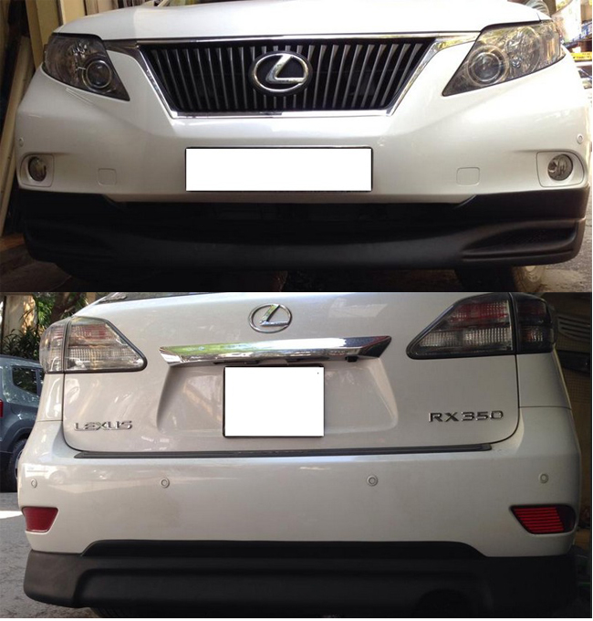 BODY LIP TRƯỚC SAU LEXUS RX350 MẪU 2