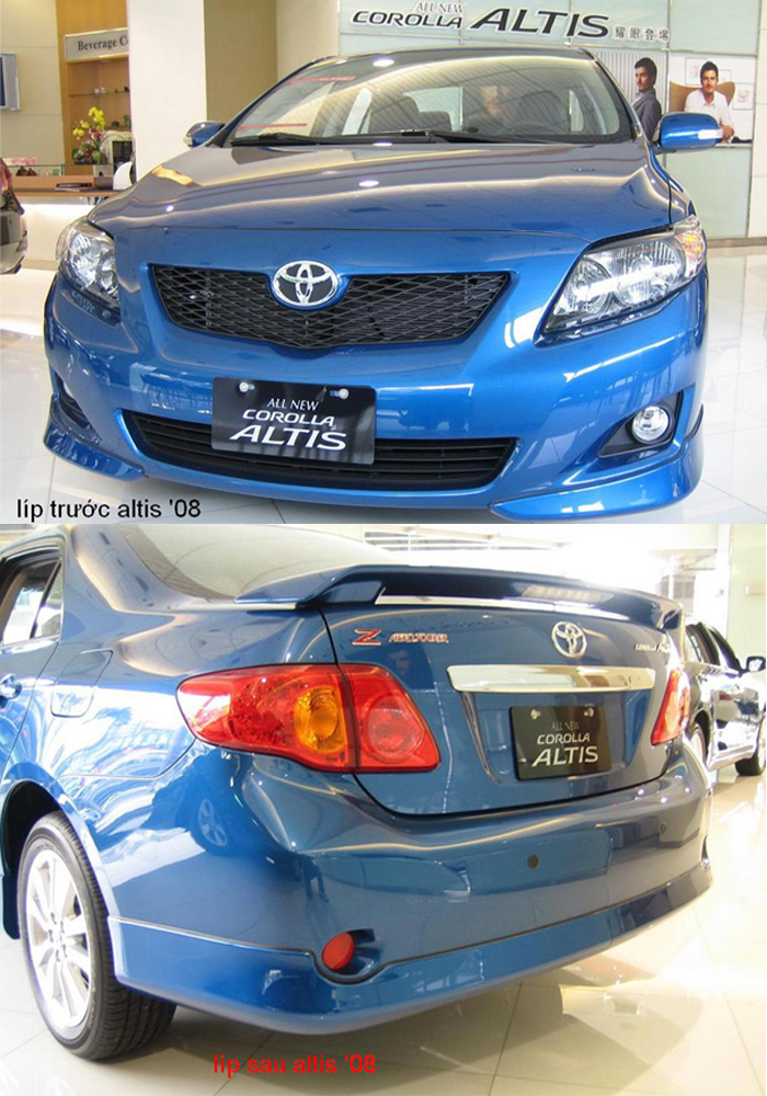 BODY LIP TRƯỚC SAU ALTIS 2008