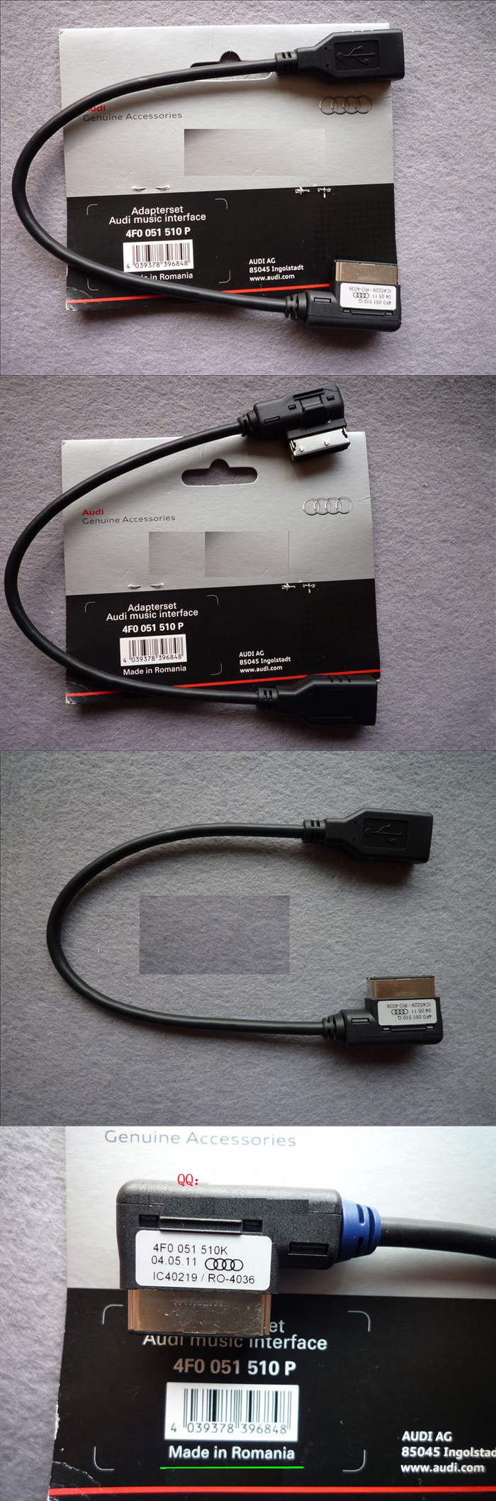 CỔNG NỐI AMI VỚI USB CHO AUDI