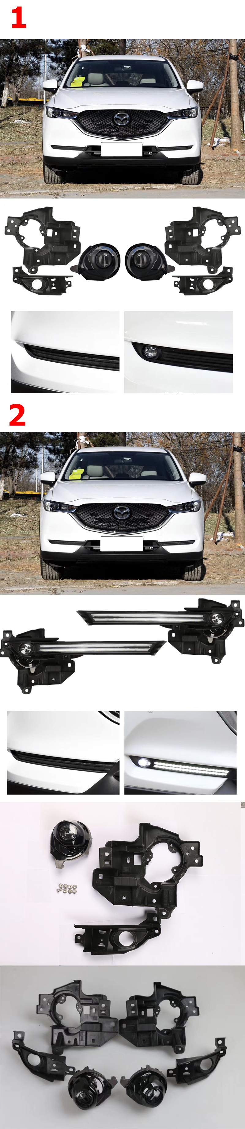 BỘ ĐÈN GẦM ĐỘ CHO MAZDA CX5 2018