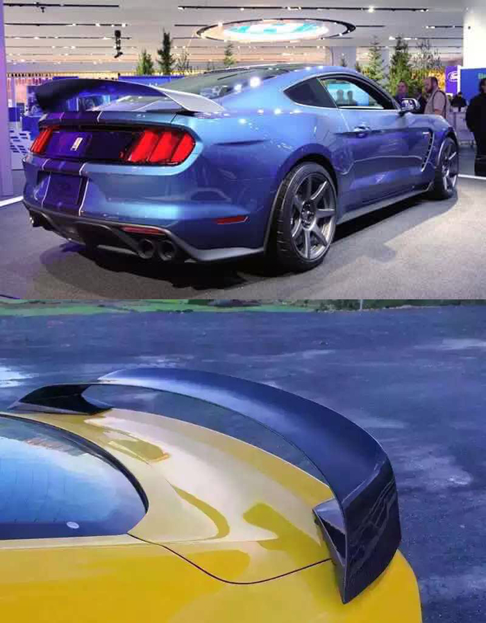 ĐUÔI GIÓ CARBON MUSTANG MẪU D