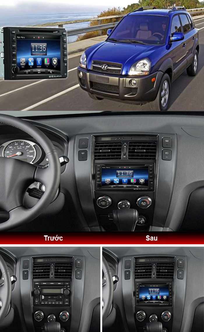 DVD THEO XE TUCSON 2009