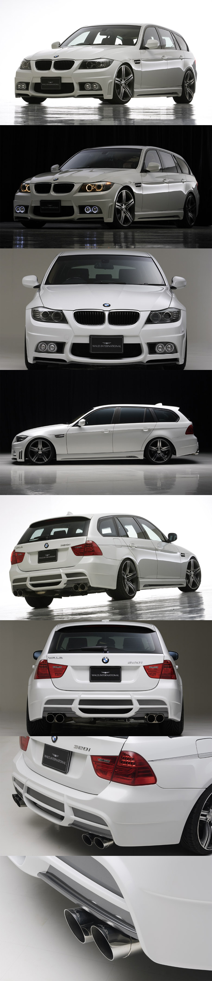 BODY KIT MẪU E90-91 SPORTS LINE (2008~) AFTER FACE LIFT BMW SERIE 3