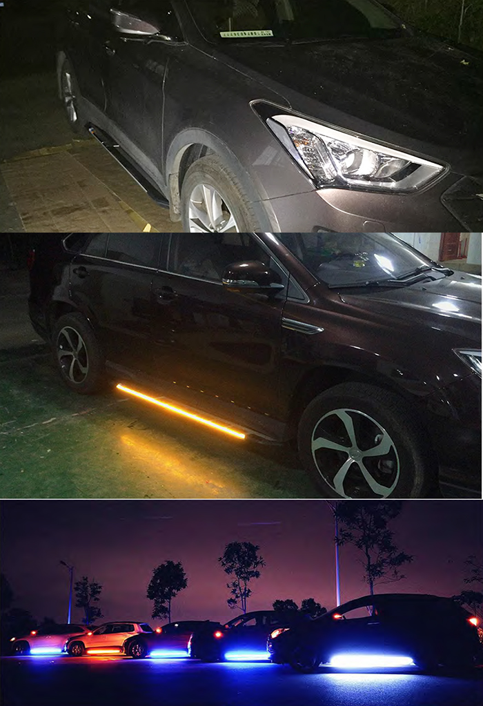 BẬC LÊN XUỐNG CÓ ĐÈN LED XE SANTAFE