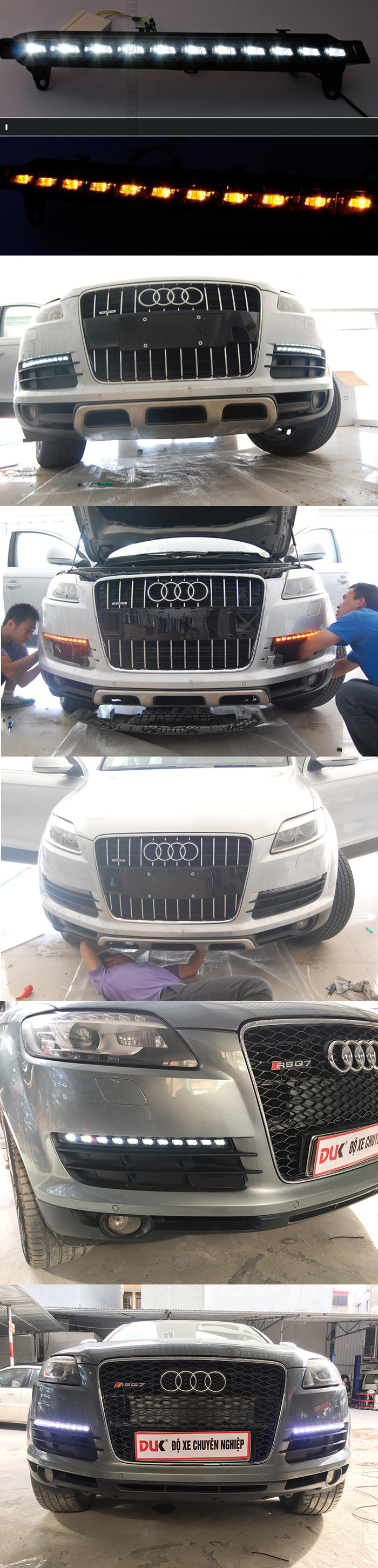 LED DAYLIGHT AUDI Q7 2007-2011