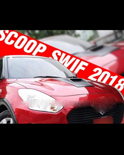 HỐC GIÓ GIẢ GẮN NẮP CAPO CHO SUZUKI SWIFT 2018 MẪU SP