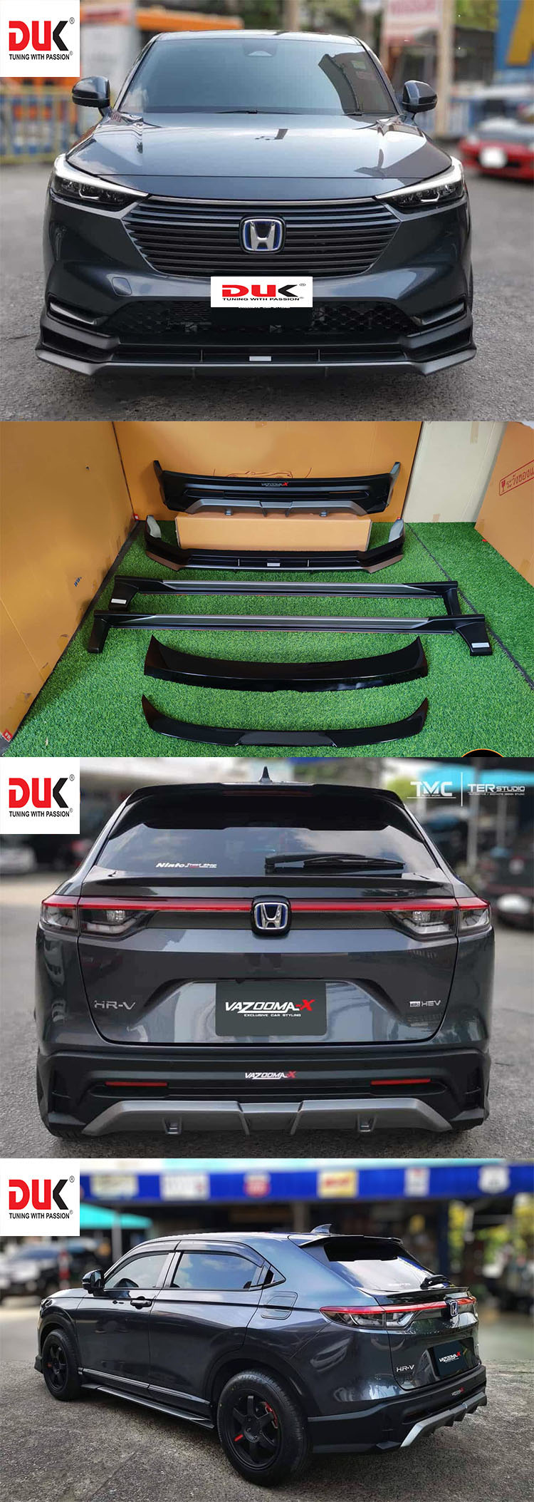 BODY KIT HONDA HR-V 2022 MẪU VAZOOMA